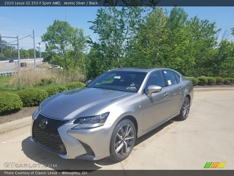 Atomic Silver / Black 2020 Lexus GS 350 F Sport AWD