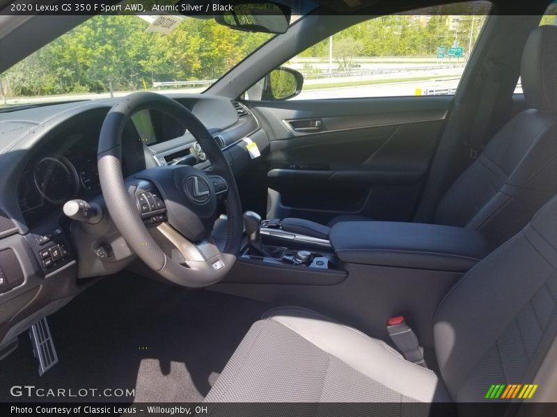Atomic Silver / Black 2020 Lexus GS 350 F Sport AWD
