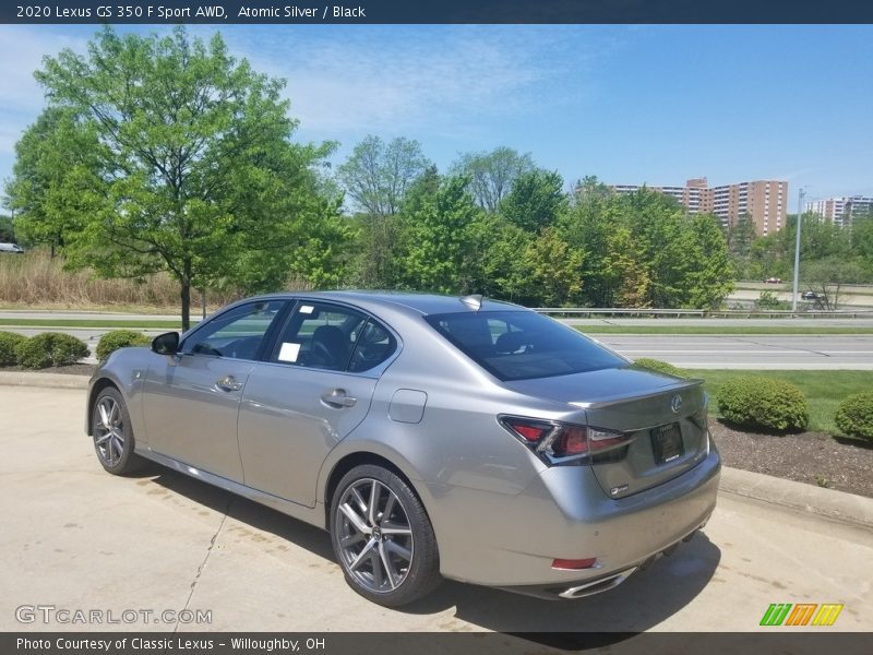 Atomic Silver / Black 2020 Lexus GS 350 F Sport AWD