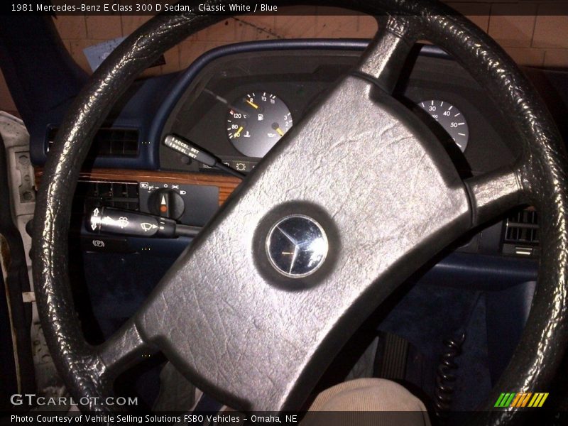  1981 E Class 300 D Sedan Steering Wheel