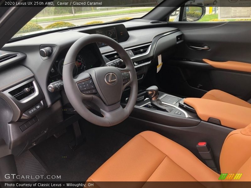 Front Seat of 2020 UX 250h AWD