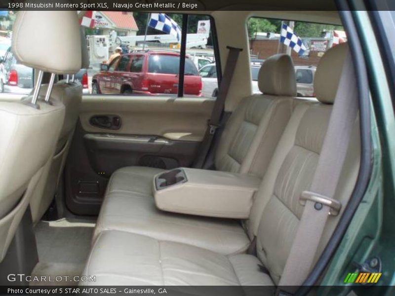 Navajo Green Metallic / Beige 1998 Mitsubishi Montero Sport XLS