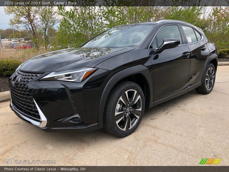 Caviar / Black 2020 Lexus UX 200 F Sport