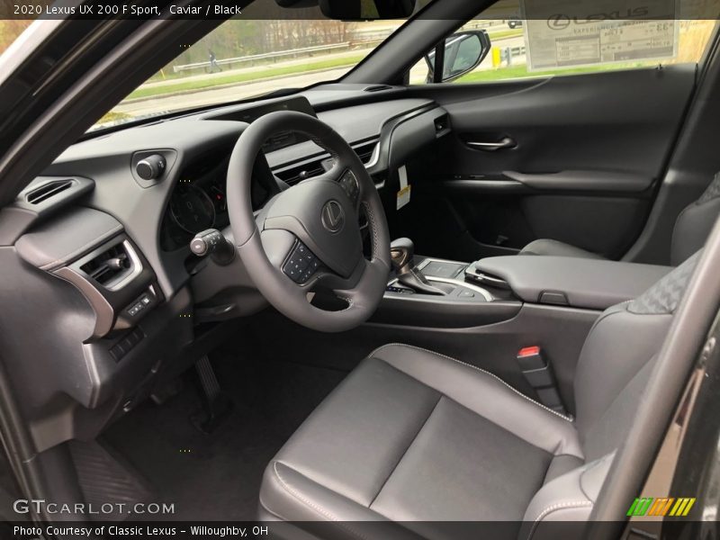 Caviar / Black 2020 Lexus UX 200 F Sport