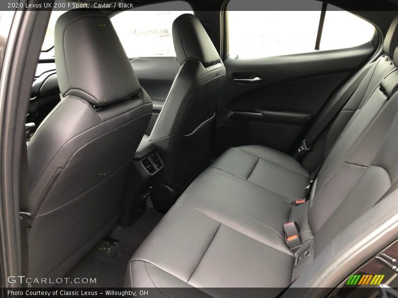 Caviar / Black 2020 Lexus UX 200 F Sport