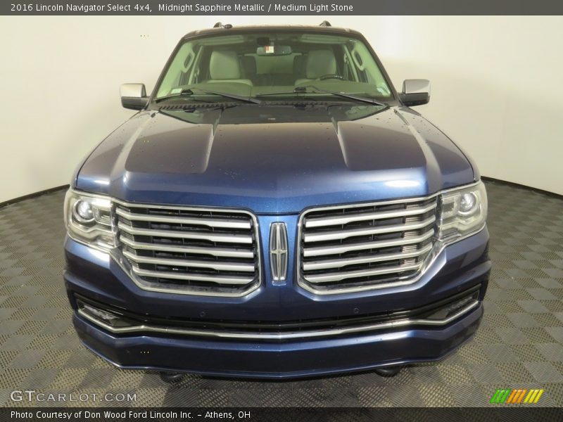 Midnight Sapphire Metallic / Medium Light Stone 2016 Lincoln Navigator Select 4x4