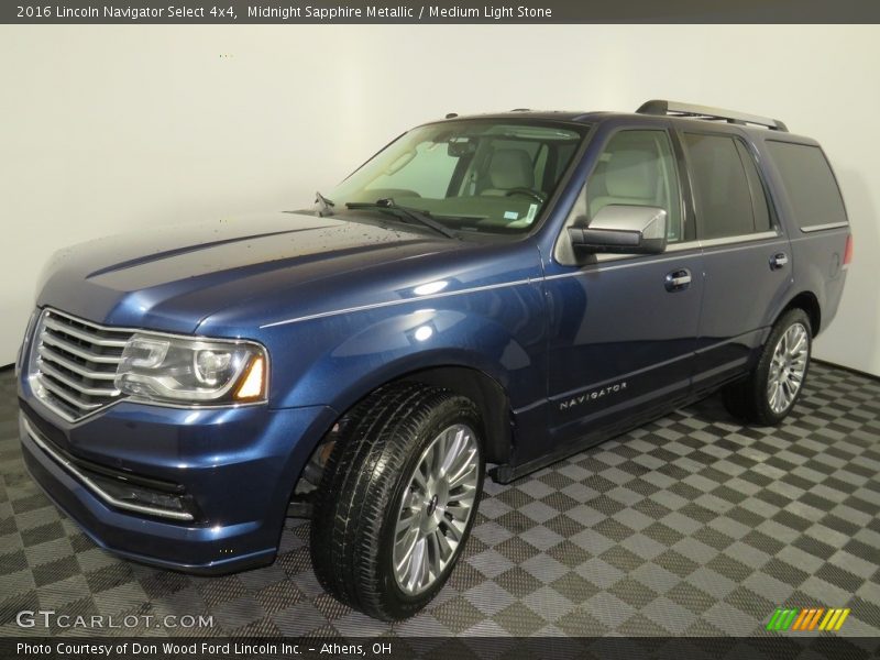 Midnight Sapphire Metallic / Medium Light Stone 2016 Lincoln Navigator Select 4x4