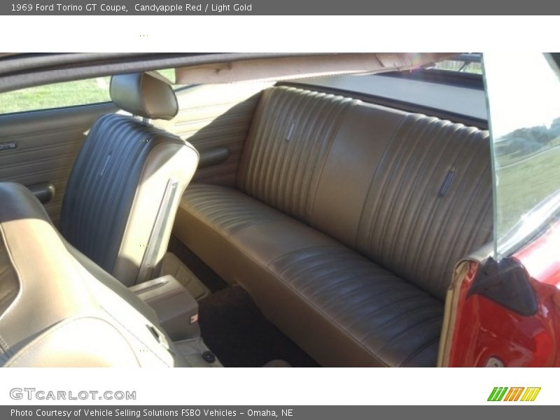 Rear Seat of 1969 Torino GT Coupe