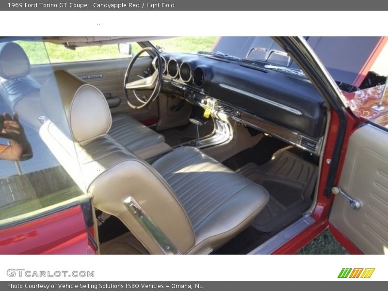 Front Seat of 1969 Torino GT Coupe