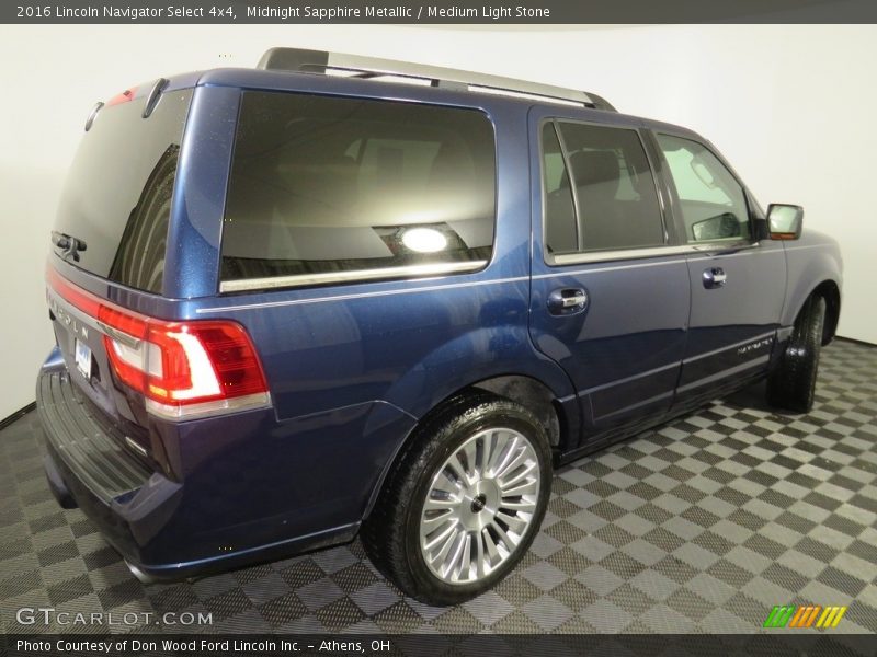 Midnight Sapphire Metallic / Medium Light Stone 2016 Lincoln Navigator Select 4x4
