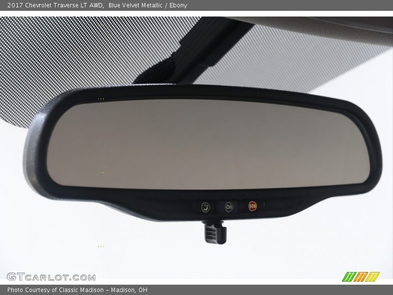 Blue Velvet Metallic / Ebony 2017 Chevrolet Traverse LT AWD