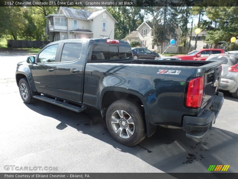 Graphite Metallic / Jet Black 2017 Chevrolet Colorado Z71 Crew Cab 4x4