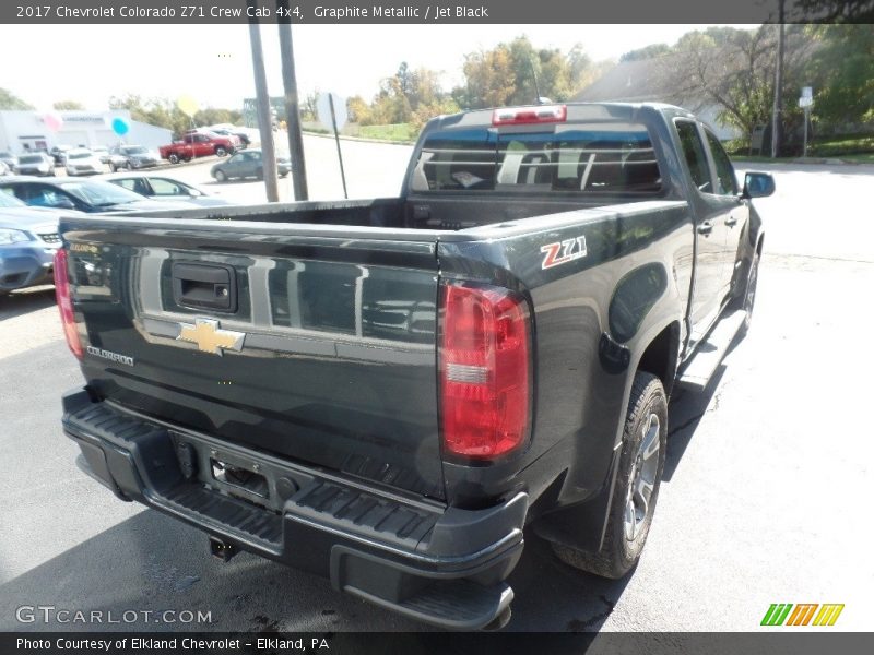Graphite Metallic / Jet Black 2017 Chevrolet Colorado Z71 Crew Cab 4x4