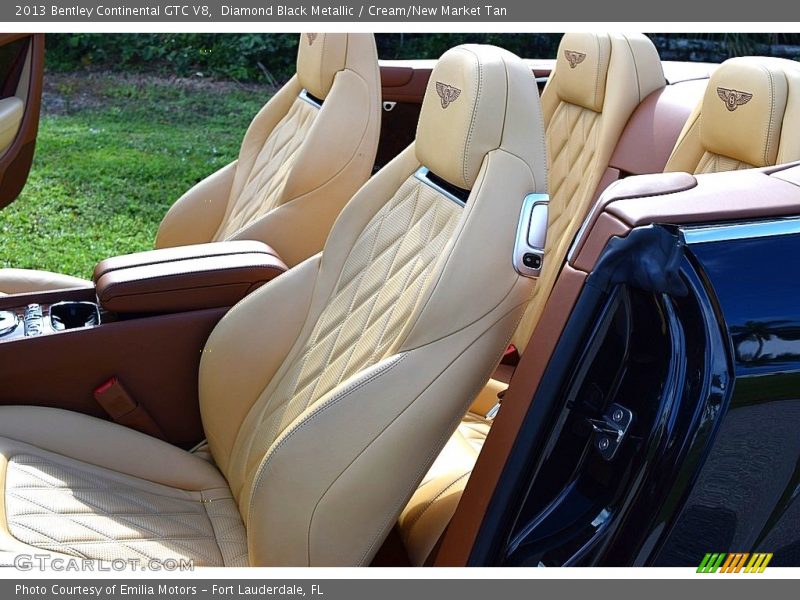 Front Seat of 2013 Continental GTC V8 