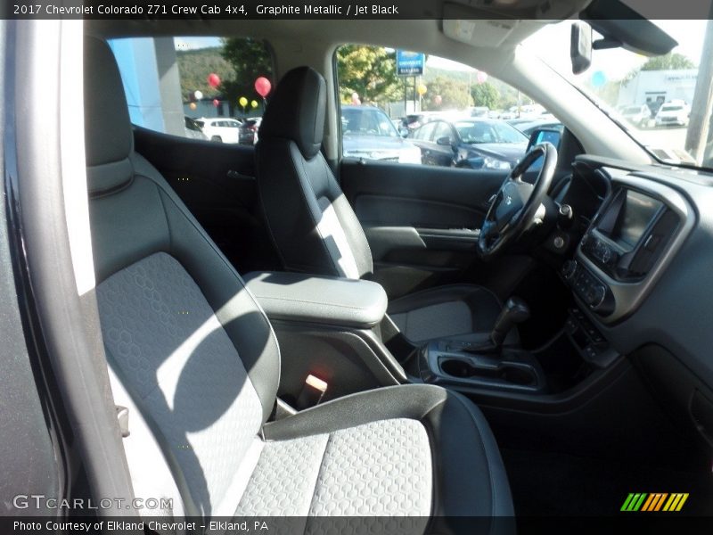 Graphite Metallic / Jet Black 2017 Chevrolet Colorado Z71 Crew Cab 4x4