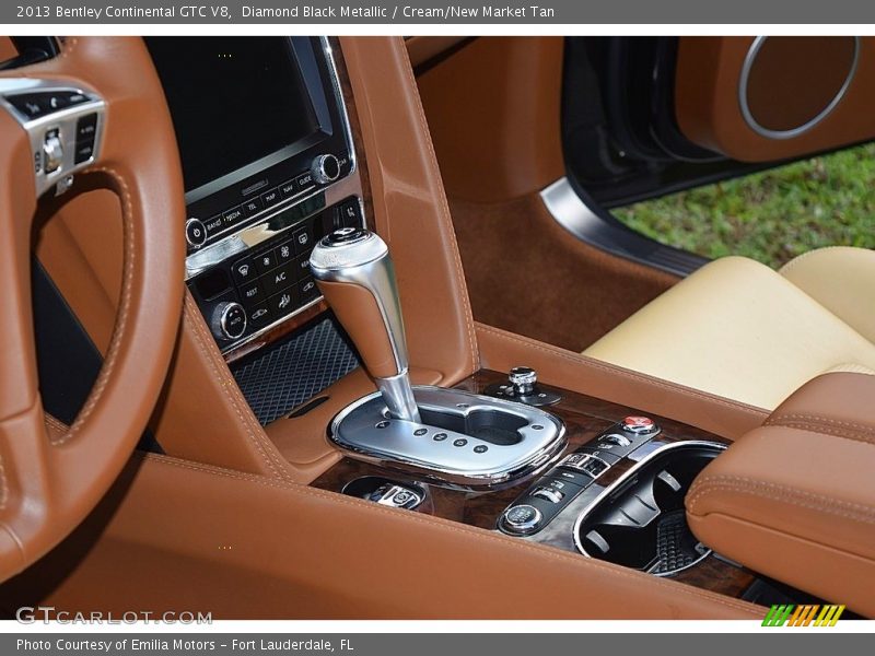 Diamond Black Metallic / Cream/New Market Tan 2013 Bentley Continental GTC V8