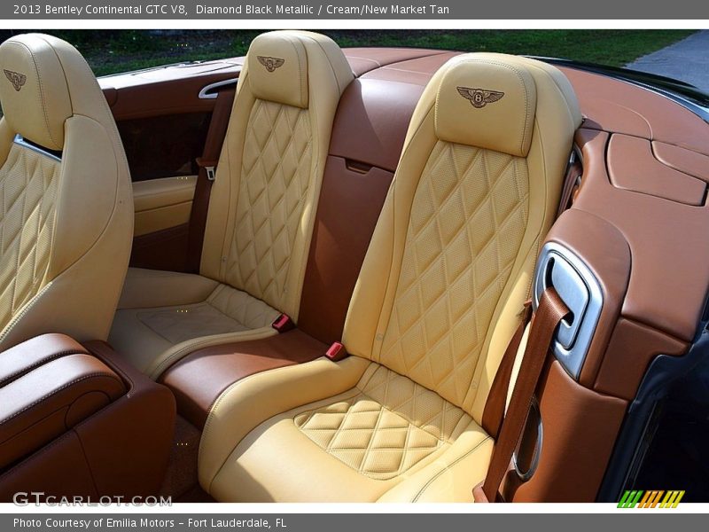 Rear Seat of 2013 Continental GTC V8 