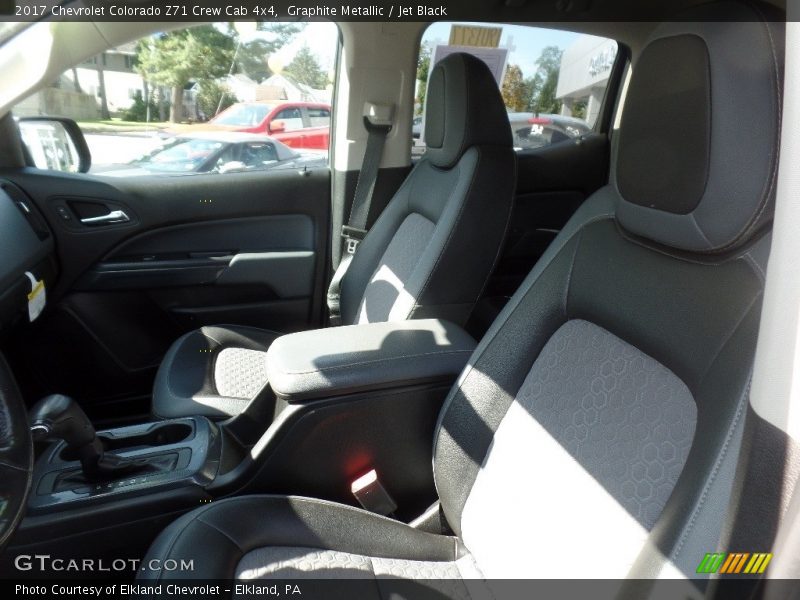 Graphite Metallic / Jet Black 2017 Chevrolet Colorado Z71 Crew Cab 4x4