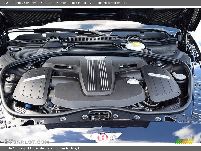  2013 Continental GTC V8  Engine - 4.0 Liter Twin Turbocharged DOHC 32-Valve VVT V8