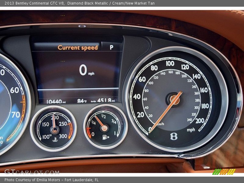  2013 Continental GTC V8   Gauges