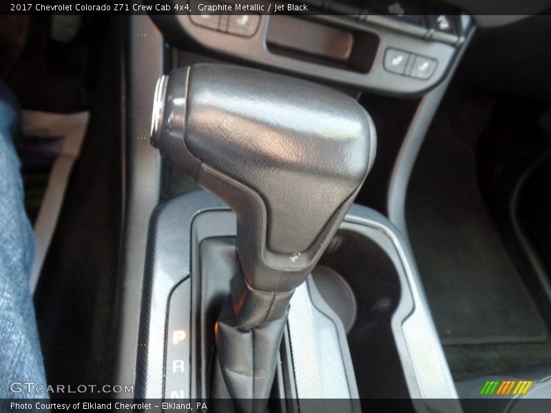 Graphite Metallic / Jet Black 2017 Chevrolet Colorado Z71 Crew Cab 4x4