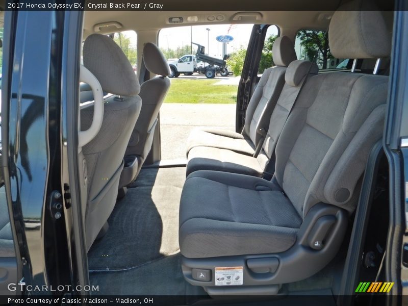 Rear Seat of 2017 Odyssey EX