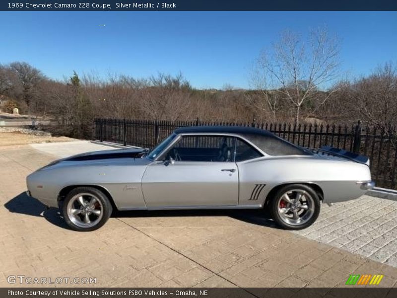  1969 Camaro Z28 Coupe Silver Metallic