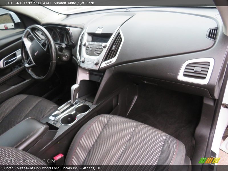 Summit White / Jet Black 2010 GMC Terrain SLE AWD