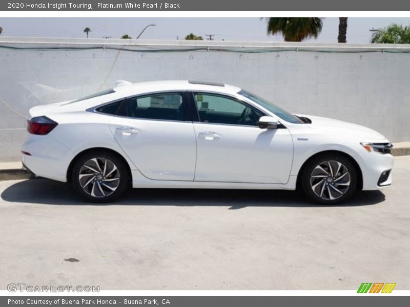 Platinum White Pearl / Black 2020 Honda Insight Touring