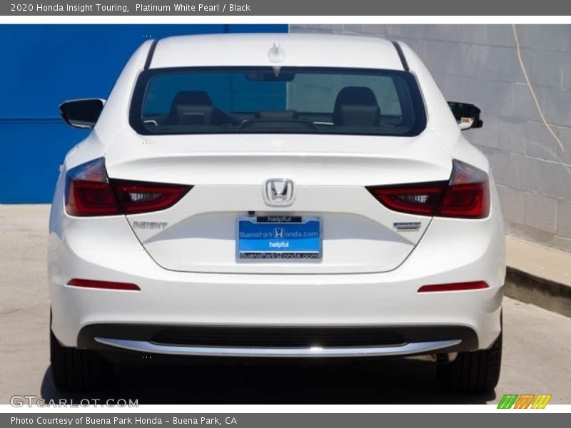 Platinum White Pearl / Black 2020 Honda Insight Touring