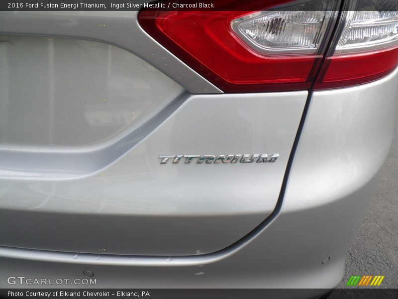  2016 Fusion Energi Titanium Logo