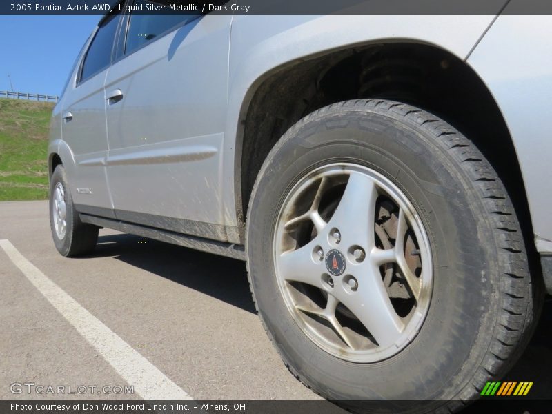 Liquid Silver Metallic / Dark Gray 2005 Pontiac Aztek AWD