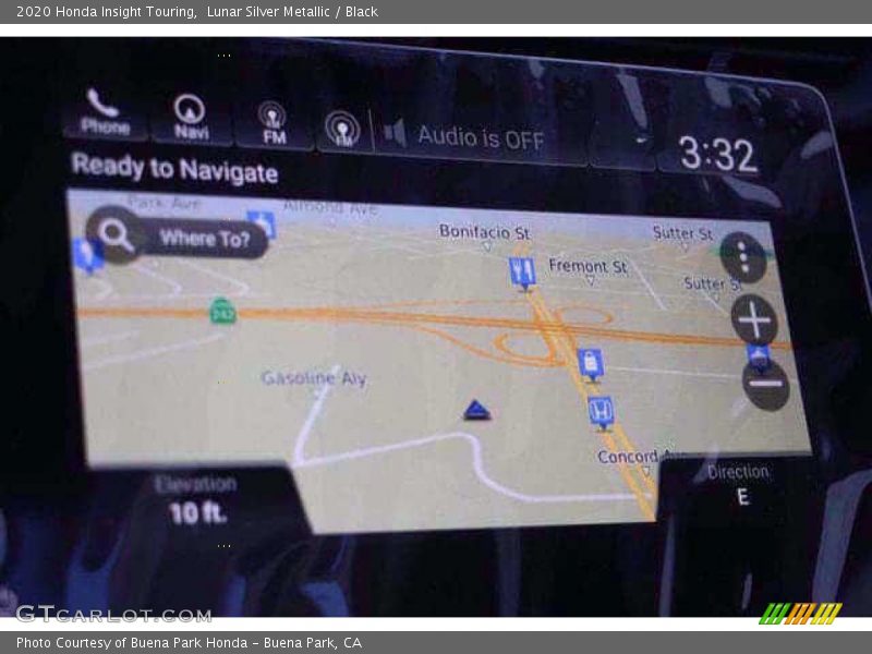 Lunar Silver Metallic / Black 2020 Honda Insight Touring