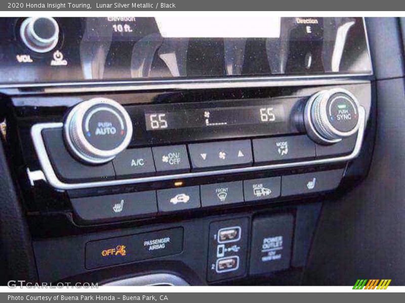 Lunar Silver Metallic / Black 2020 Honda Insight Touring