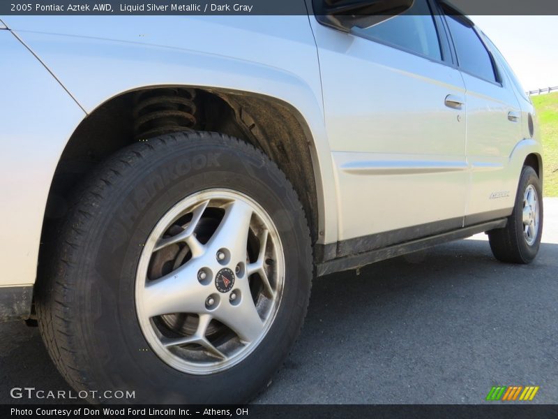 Liquid Silver Metallic / Dark Gray 2005 Pontiac Aztek AWD