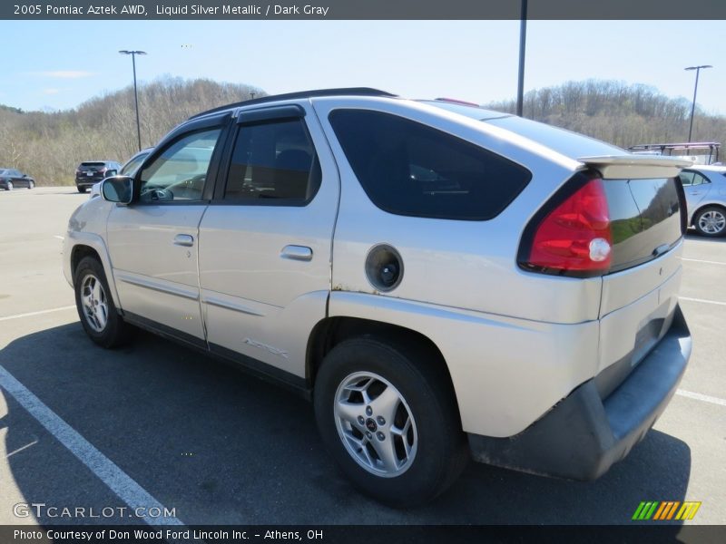 Liquid Silver Metallic / Dark Gray 2005 Pontiac Aztek AWD