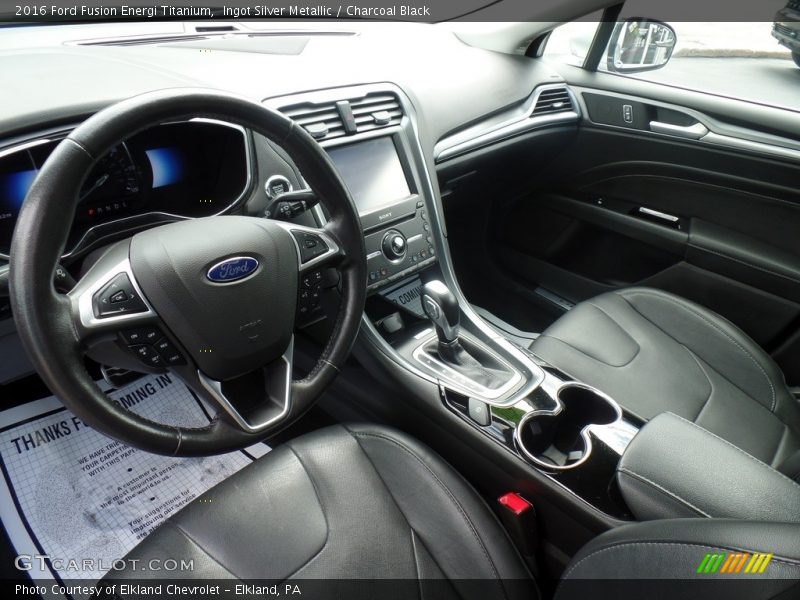 Front Seat of 2016 Fusion Energi Titanium