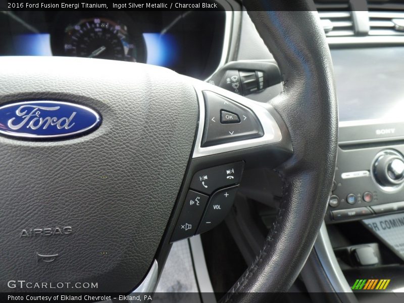  2016 Fusion Energi Titanium Steering Wheel