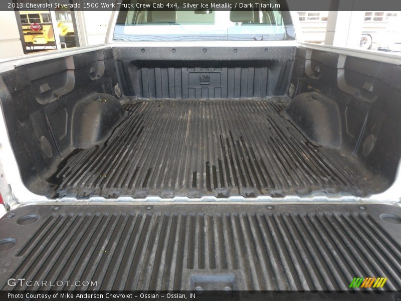 Silver Ice Metallic / Dark Titanium 2013 Chevrolet Silverado 1500 Work Truck Crew Cab 4x4