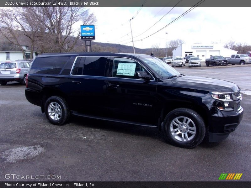 Black / Jet Black 2020 Chevrolet Suburban LS 4WD