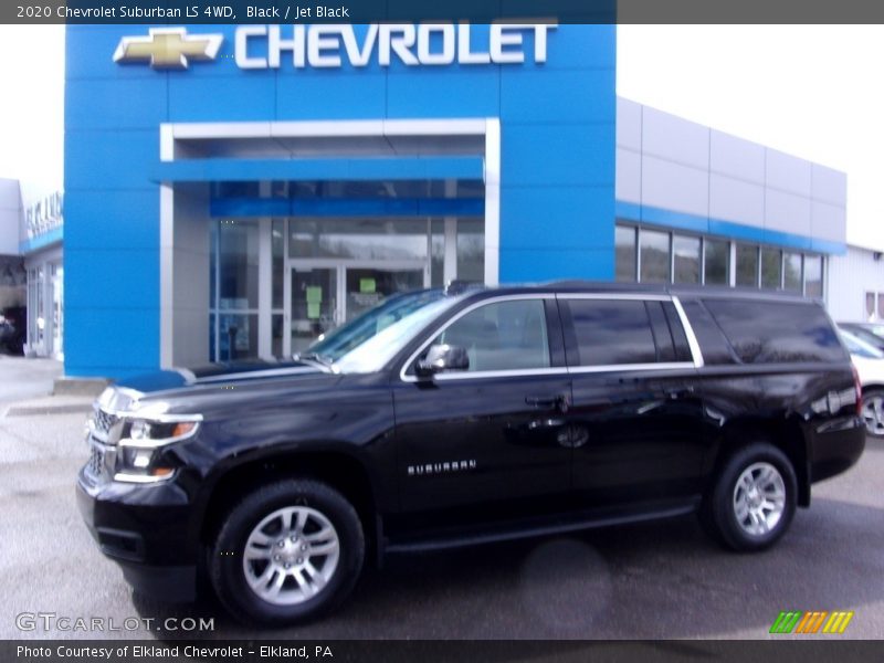 Black / Jet Black 2020 Chevrolet Suburban LS 4WD