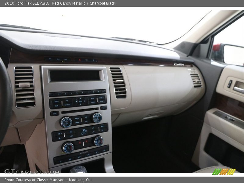 Red Candy Metallic / Charcoal Black 2010 Ford Flex SEL AWD