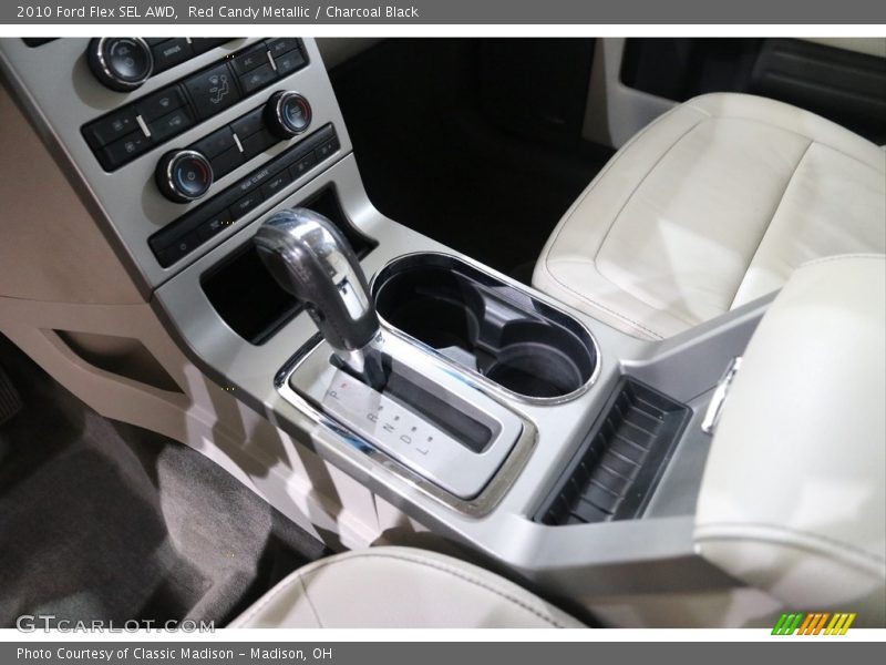 Red Candy Metallic / Charcoal Black 2010 Ford Flex SEL AWD