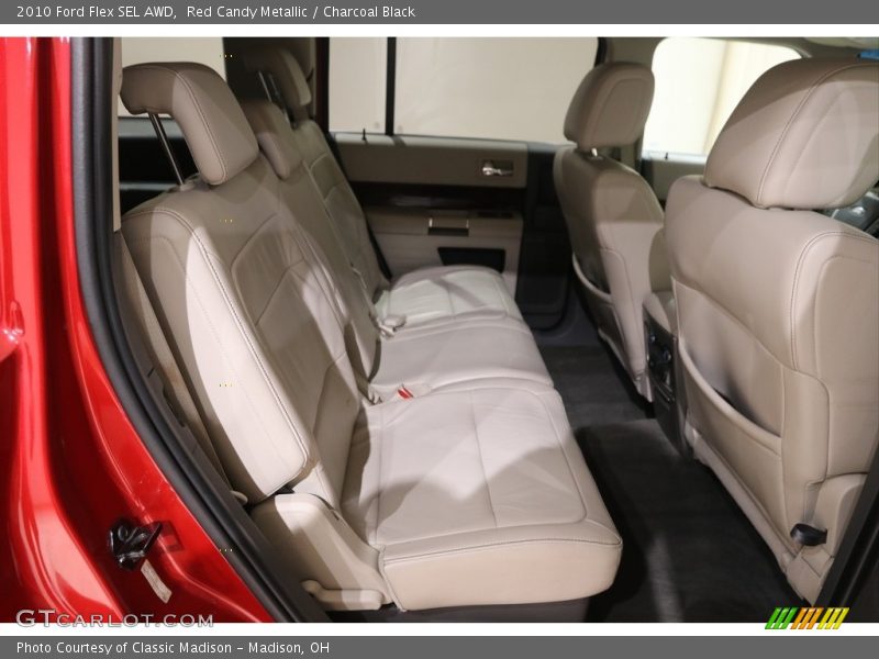 Red Candy Metallic / Charcoal Black 2010 Ford Flex SEL AWD