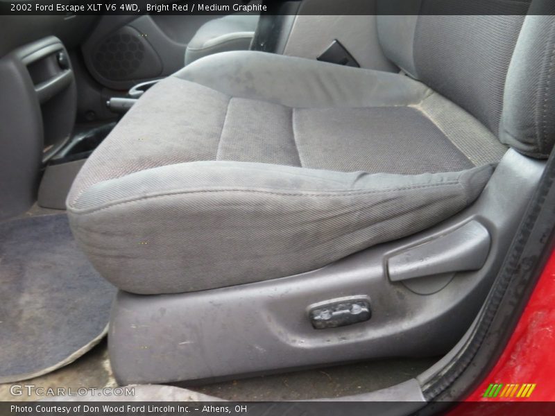 Bright Red / Medium Graphite 2002 Ford Escape XLT V6 4WD