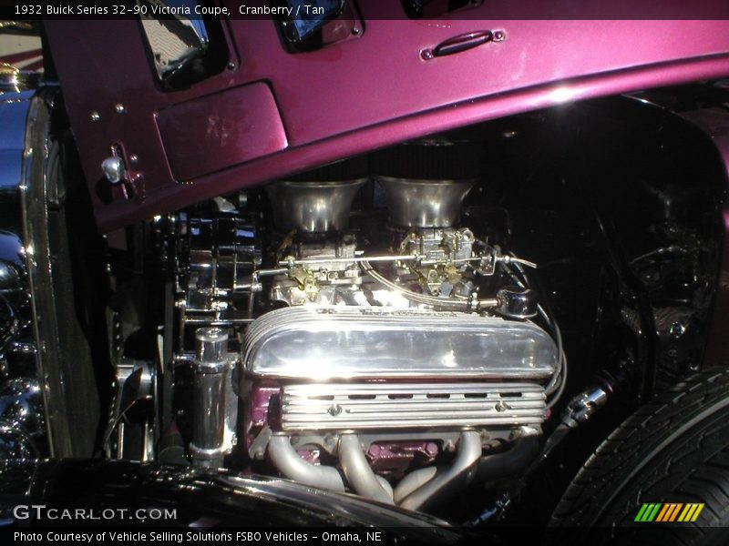Cranberry / Tan 1932 Buick Series 32-90 Victoria Coupe
