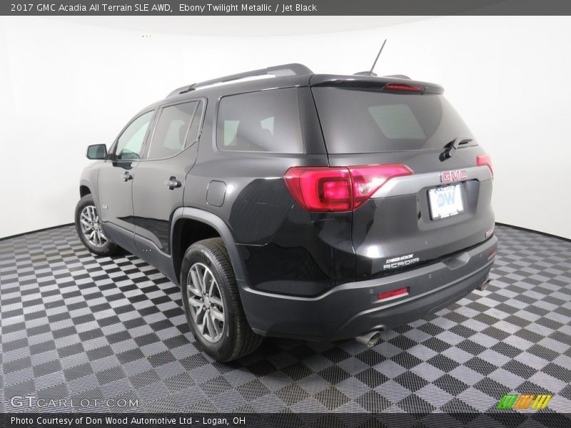 Ebony Twilight Metallic / Jet Black 2017 GMC Acadia All Terrain SLE AWD