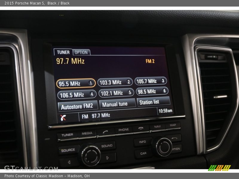 Black / Black 2015 Porsche Macan S