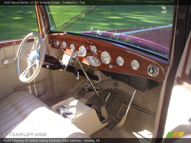 Dashboard of 1932 Series 32-90 Victoria Coupe