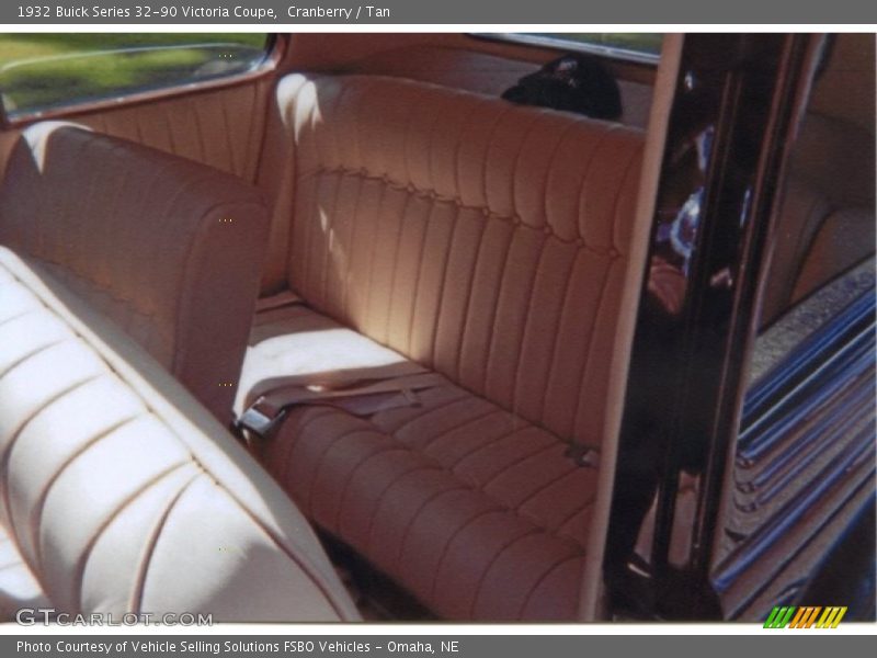 Cranberry / Tan 1932 Buick Series 32-90 Victoria Coupe